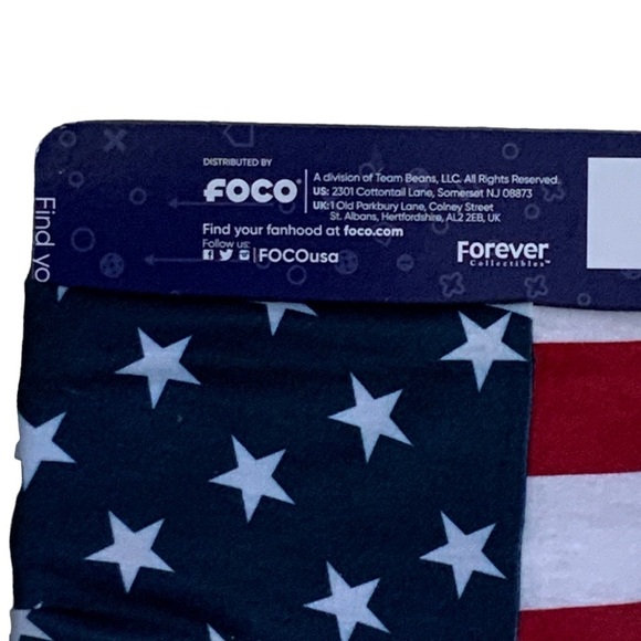 FOCO American USA Flag Gaiter Scarf Patriotic Multiple Ways To Wear Unisex OS - Picture 4 of 12